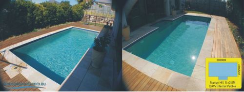 Mango Hill In-Deck 8x3.5 meter Outdoor Pool